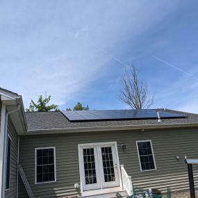 A great little solar system! We installed this one near Warrenton, where it reduces electric bills, and looks great too!