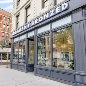 SUGARED + BRONZED Upper West Side storefront