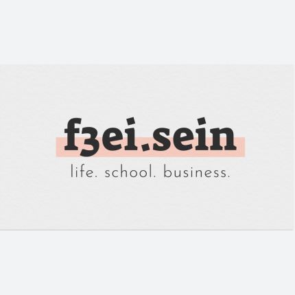 Logo od f3ei.sein - life. school. business.