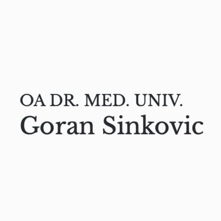 Logotyp från Dr. Goran Sinkovic