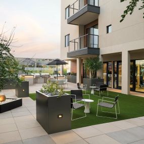 outdoor courtyard