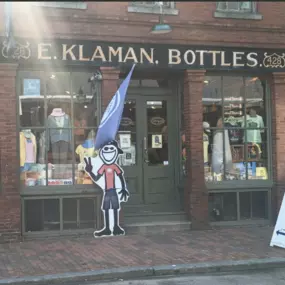 Outside photo of Life is Good store in Portland Maine on Fore Street