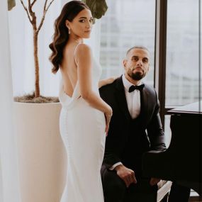 Chic and Elegant Bridal Looks by BOND Salon, NJ