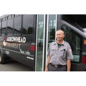 Arrowhead transit bus driver