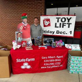 Today is the day!!! Come on out to our Lake Monticello office and donate your new, unwrapped toys!