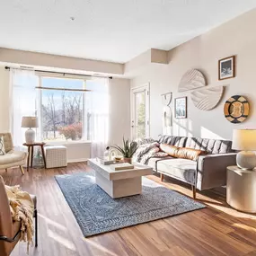 Spacious and modern living room
