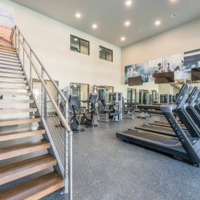 Fitness Center With Modern Equipment