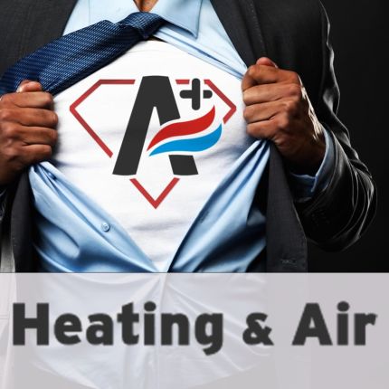 Logotyp från A Plus Heating and Air