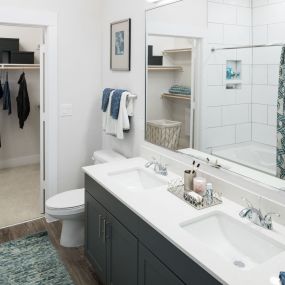 Bathroom With Closet