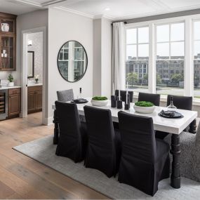 Entertain in style with a spacious dining room, complete with convenient adjacent powder room for seamless hosting