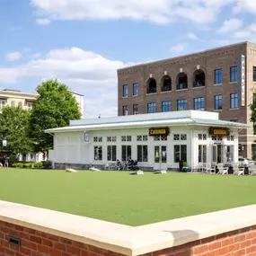 Grab a bite or shop around Downtown Alpharetta
