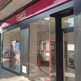 Fachada del Centro Auditivo GAES Leganés