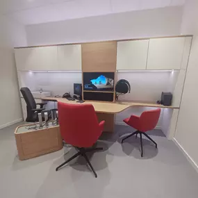 sala de audioprotesista del centro auditivo Centro Auditivo GAES Getafe