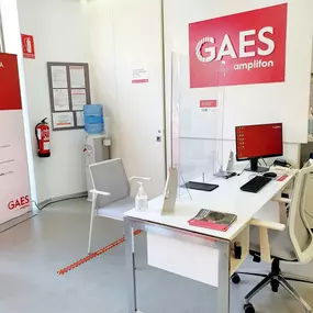 Sala de audioprotesista del centro auditivo Centro Auditivo GAES Paiporta