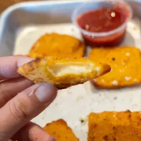 Fried Ravioli in Georgetown, TX by Sabino's Pizza Pub.