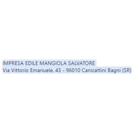 Λογότυπο από Impresa Edile Mangiola Salvatore