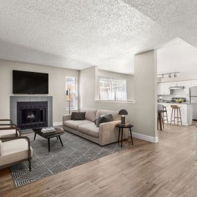 Apartment interior at Arcadia Apartment Homes