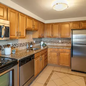 Kitchen at the Rays at Vegas Towers