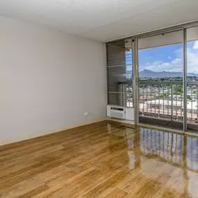 Living room at Waikele Towers