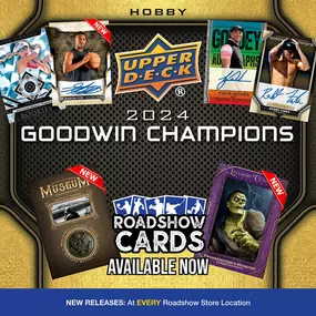 NEW RELEASE DAY!
2024 Elvis Icons
2024 Goodwin Champions
2024 AEW Allure
Stop in at any one of our Roadshow Cards locations in Kentucky, Texas, New York, and California
.
.
#sportscards #sportscardinvestment #vintagesportscards #topps #fanatics #paniniamerica #upperdecksportscards
#elvispresley #elvis #udgoodwinchampions #tigerwoods #deaaronfox #annaleighwaters #leodalisdevries #aew