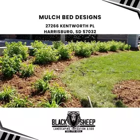 mulch bed designs