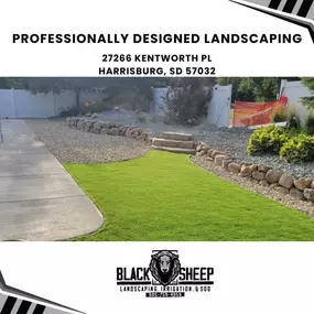 professionally designed landscaping