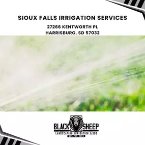 Sioux Falls irrigation services