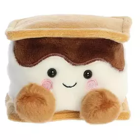 Adorable Design: Features a charming s'more character with a cute and friendly expression.
Perfectly Sized: 5 inches in height, making it the perfect size for cuddling, carrying, and displaying.
Soft and Cuddly: Made from high-quality plush materials that are super soft and perfect for snuggling.
Palm Pals Collection: Part of the popular Aurora Palm Pals collection, known for its cute and collectible plush figures.
Great Gift: An ideal gift for children, plush toy collectors, and s'more lovers o