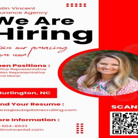 Kristin Vincent -State Farm Insurance Agency is Hiring!