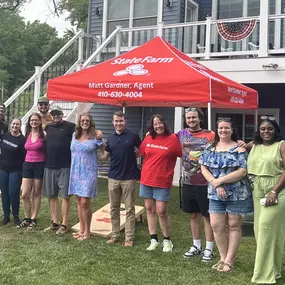 Celebrating a successful 2024 Matt Gardner State Farm Team Appreciation Cookout!