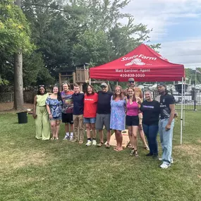 Celebrating a successful 2024 Matt Gardner State Farm Team Appreciation Cookout!