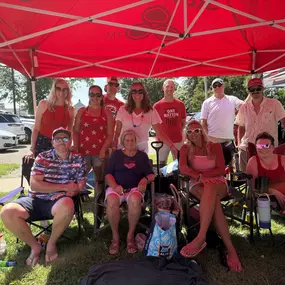 Team spirit and patriotic pride on full display at the Havre de Grace Independence Day Parade!