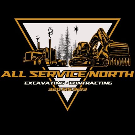 Logo de All Service North - Excavating, Grading and Septic