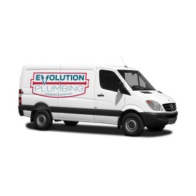 Evolution Plumbing Service truck