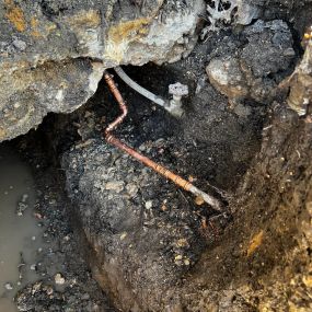 slab leak repair for water line leaking under home