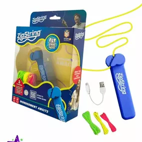 Gather ‘round, fellow fun-seekers! We’ve just added a little magic to your hands. Introducing... the ZipString, the gadget that makes an ordinary loop of string defy gravity and FLY! Yep, you heard that right. This isn’t your grandma’s yarn. The ZipString is here to light up your fingertips and your imagination. Don’t miss out on the science-meets-sorcery toy you didn’t know you needed!