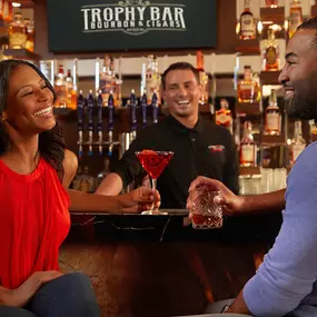 Trophy Bar Bourbon & Cigars at Derby City Gaming Downtown