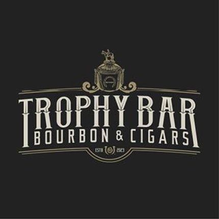 Logo fra Trophy Bar Bourbon & Cigars at Derby City Gaming Downtown