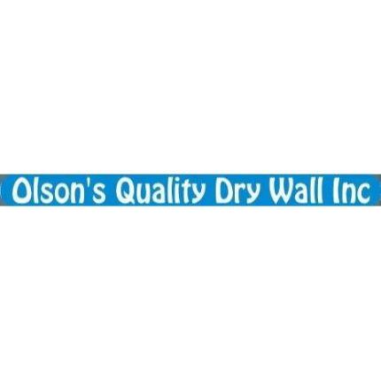 Λογότυπο από Olson's Quality Dry Wall Inc