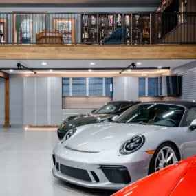 Garage lighting is key in this space! Brighten up your Lancaster, PA garage with ambient, accent, and task lighting to really make your garage shine!