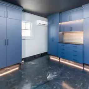 Lighting can take ordinary cabinets and make them extraordinary! Illuminating your space not only improves the aesthetics, but increases the functionality, too. Now’s the time to brighten up your Lancaster, PA garage with lighted cabinetry—call or click today to get started!