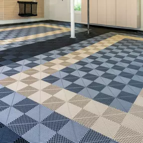 Epoxy isn't the only way to upgrade your garage floor. If you're looking for garage flooring in Lancaster, look no further than our customizable PremierTrax tiles.