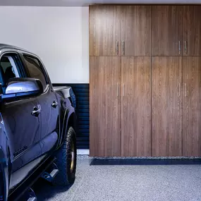 Need more room for your ride? Our custom cabinets and storage solutions are designed with you, and your vehicles in mind!