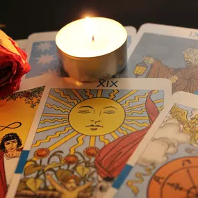 A Tarot Card Reading is the perfect choice for those with many questions. The cards will reveal the answers about all aspects of your life especially focusing on family, friends, career, success, and love. This reading will read about 6 months into your future and picks up on your past and present. If you're primarily interested in a reading about love, I recommend my Love Reading.