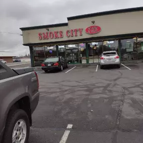 Bild von CoinFlip Bitcoin ATM - Smoke City Glass & Vape (Spokane Valley)