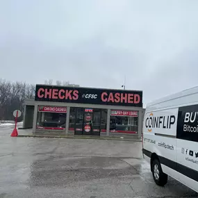 Bild von CoinFlip Bitcoin ATM - CFSC Speedy Check Cashers (Merrillville)