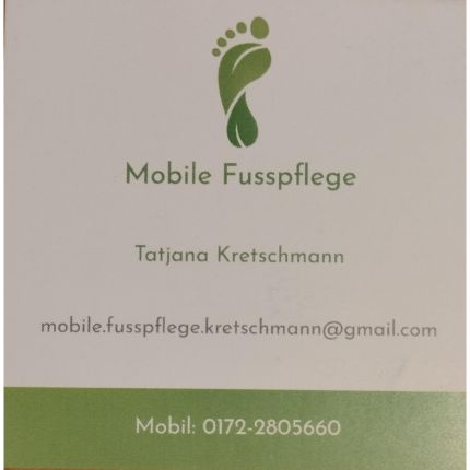 Logo od Mobile Fußpflege Tatjana Kretschmann