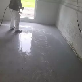 power wash.