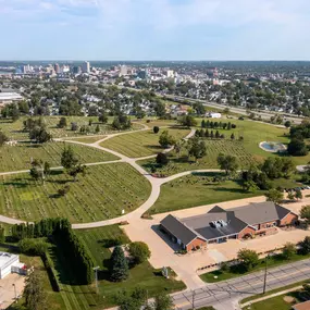 Aerial view of Funeral Home- 520 Wilson Ave SW, Cedar Rapids, IA 52404
(319) 364-1549