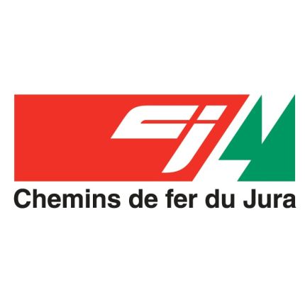 Logotyp från Les CJ-Chemins de fer du Jura-